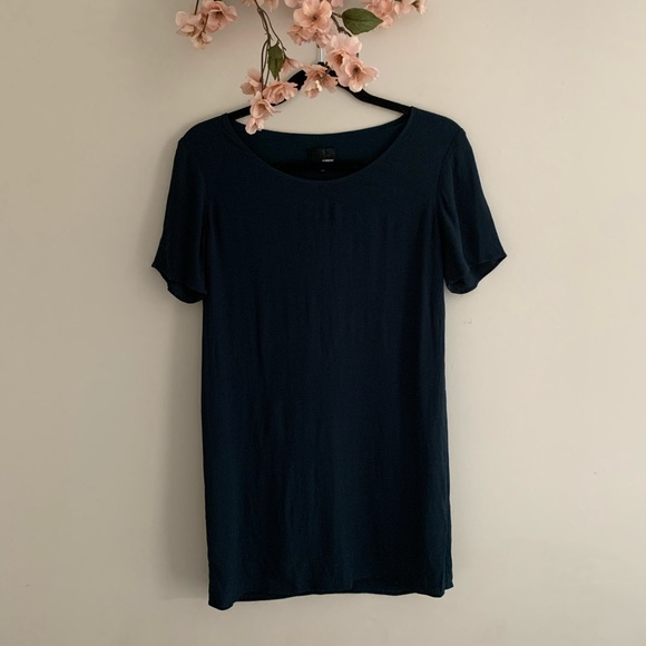 Wilred free teigen dress in dark emerald green - Picture 2 of 8